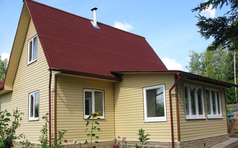 Листовые материалы для крыши дома