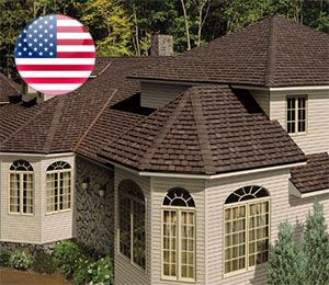 Гибкая черепица GAF — вид кровли