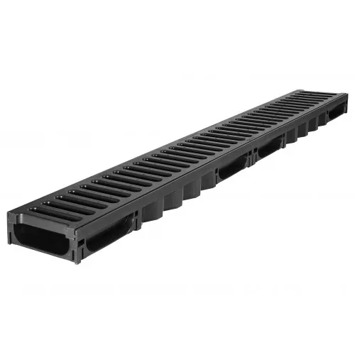 Лоток Light MINI в сборе — пластиковая чёрная решётка