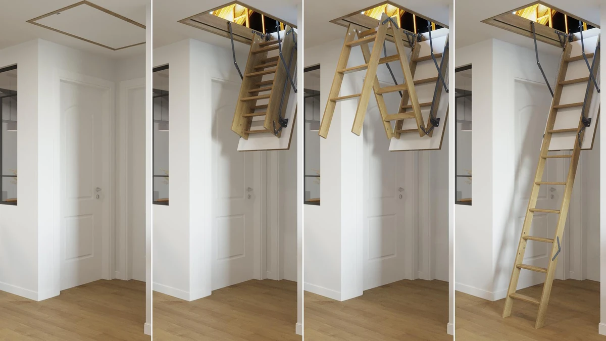 Каталог чердачных лестниц Aticco