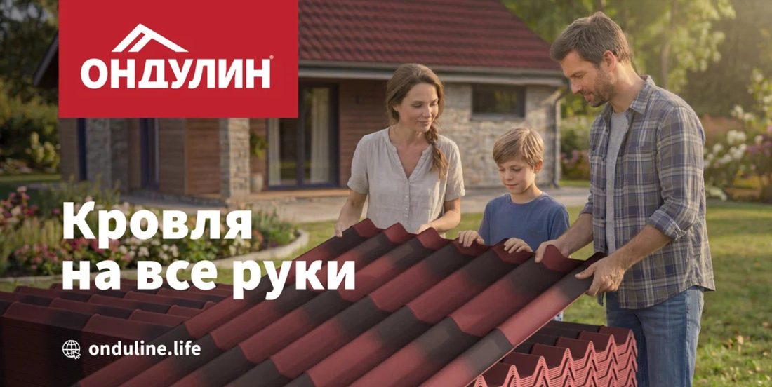 Ондулин для дома — семья выбирает кровлю